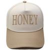 HONEY truck driver hat embroidery retro color matching baseball cap European and American men's and women's casual outdoor hat