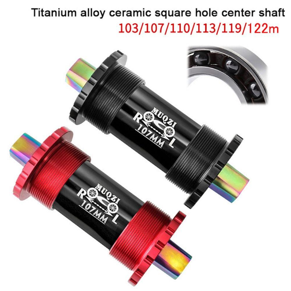 Kit Crankset Part Bike Axle Bike Crankset Shaft Bicycle Bottom Bracket Ceramic Axle Bicycle BB