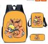 Naruto Naruto Surrounding Primary School Bag Cartoon Animation Backpack Satchel Pencil Case