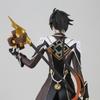 28 см аниме Genshin Impact Zhongli аниме фигурка Коллекционная модель кукла игрушка в подарок