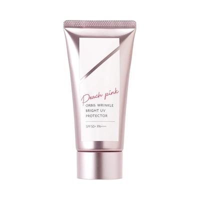 Wrinkle Bright UV Protector 50g Peach Pink SPF50+ PA++++