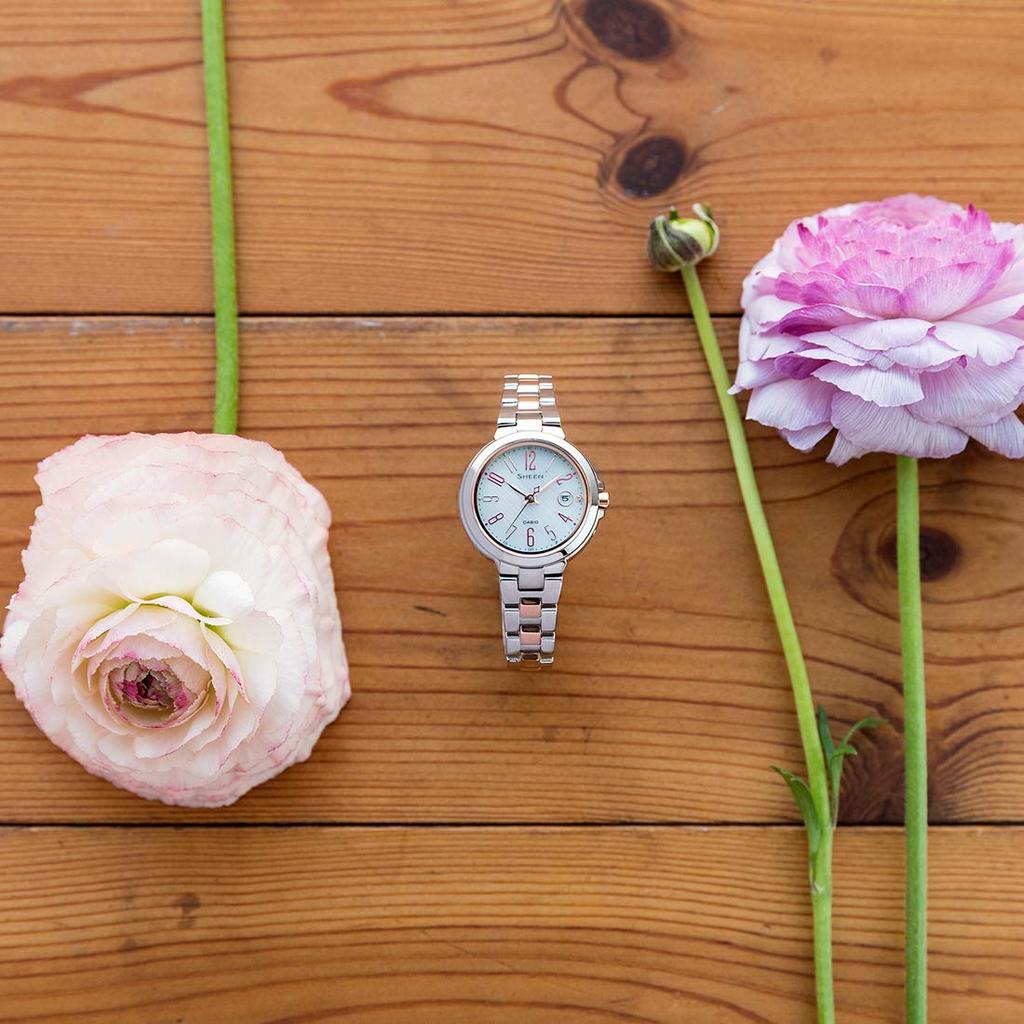 [Casio] Часы Scene[] Радиочасы на солнечных батареях Радиоуправляемая модель SHW-5100DSG-7AJF Женские