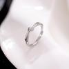 Кольцо Banyan Tree S925 из серебра в корейском стиле с бриллиантовым узлом Mobius для женщин