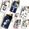Милый Мультяшный Чехол с Пандой Для Samsung Galaxy S23 S24 Ultra S21 S22 Plus Note 20 Note 10 S8 S9 S10 S20 FE Чехол
