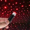 Окружающий звездный свет звездный USB металлический модифицированный потолочный декор интерьера лампа проектор для автомобиля
