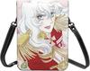[Barasu] The Rose of Versailles Genuine Leather Smartphone Pouch Shoulder Bag, Thin, Women's and Men's Mini Pouch, Popular Wallet, Crossbody Bag
