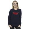 Netflix Womens/Ladies Stranger Things Christmas Lights Sweatshirt