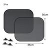 2Pcs Protector Accessories Window Reflector Visor Car Sunshade Covers Windscreen Folding Windshield