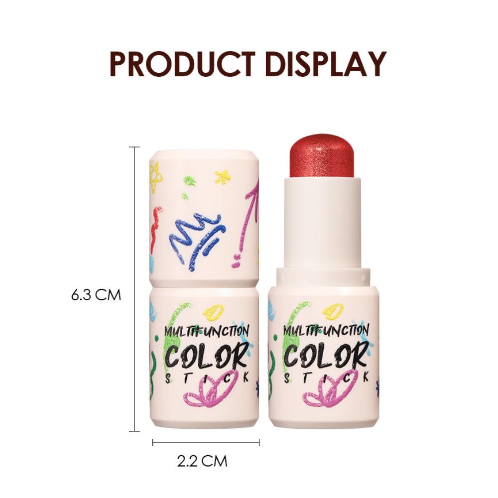 LANGMANNI 4 цветных румяна-стика, стойкие, естественно осветляющие румяна-карандаш