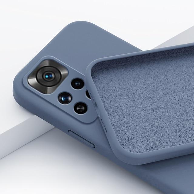 Новый жидкий силиконовый чехол для телефона Xiaomi Redmi Note 12 11 Pro 11S Plus Redmi 13C 12C 10C 12 10 A2 A1 13T 12T 11T Poco C65 F5 X5 Pro 5G M5S, мягкий чехол