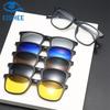 2024 Magnetic Polarized Clip-on Sunglasses Set for Men & Women - Trendy Driving Glasses