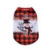 Christmas Pet Clothes Deer Snowman Print Dog Vest Coat Holiday Cute Puppy Costume For Small Medium Dogs Cats Yorkshire Chihuahua