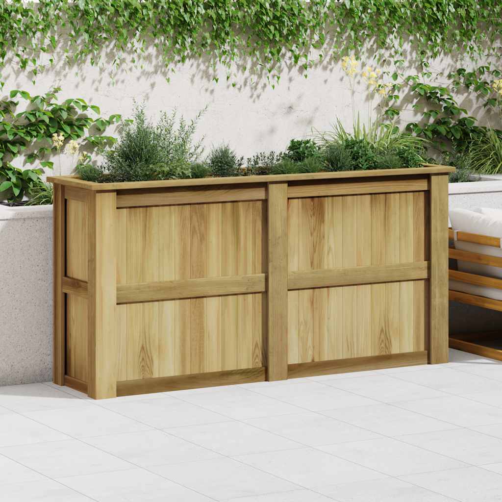 Raised Garden Bed 196 x 50 x 100 cm Pressure Treated Pine Wood