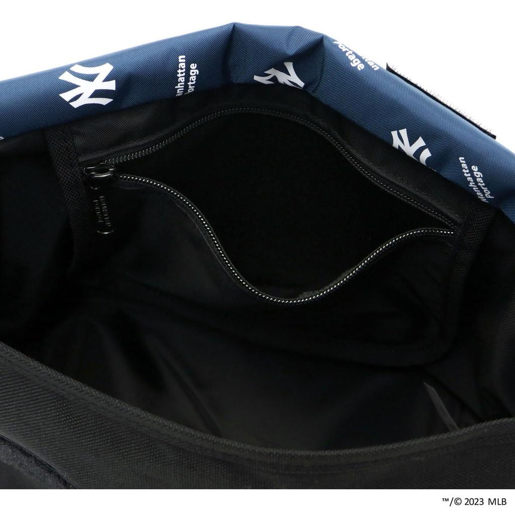 Подлинная сумка-мессенджер MP1605JRMLBMETS Повседневная сумка-мессенджер JR MLB METS BLK [Manhattan Portage] [Официальный]