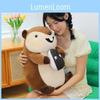 Friendly Kids Marmots Plush Animal Pillow Room Decor For Birthday Gift Play And