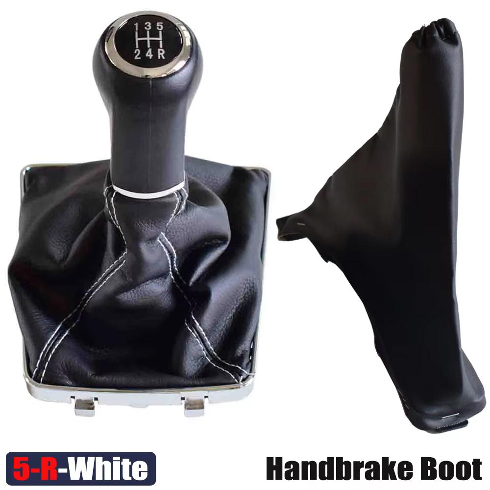 Подходит для VAUXHALL OPEL ASTRA III H 1.6 2004-2010 Ручная 5 6-ступенчатая Ручка рычага переключения передач Переключатель с кожаным пылезащитным чехлом