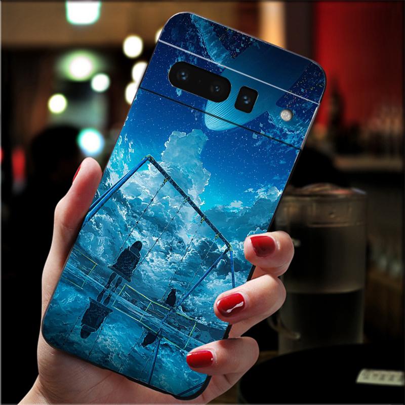 Аниме-сценарий Арт Чехол для телефона Для Google Pixel 10 9 Pro XL 9A 8 7 6 Pro Pixel 8A 7A 6A Pixel 8 7 6 5