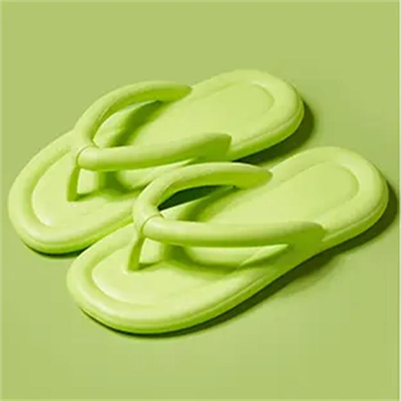 Модные мужские и женские летние сандалии Вьетнамки Мягкая подошва домашние тапочки для ванной комнаты нескользящие износостойкие комнатные парные пляжные шлепанцы