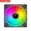 120-мм вентилятор охлаждения корпуса, 23 дБ, 30 светодиодов, светящийся, 5 В, 3-контактный ARGB для настольного компьютера