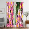 Daisy Flower Blackout Drapes ideal ideal for The Bedroom Window Fabric Drape ideal ideal for Living Room Left and Right Biparting Open High Shading