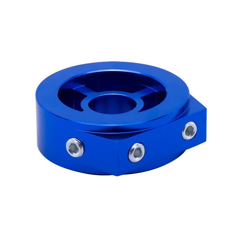 Oil Filter Cooler Sandwich Plate Adapter M20*1.5 and 3/4-16 Universal Oil Adapter Car Meter