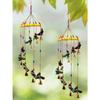 Colored Bell Wind Chime  Door Wall Hanging Showpiece Wall Hanging Home Décor Home Furnishing Diwali Gift Corporate Gift (Pack of 2, Peacock)