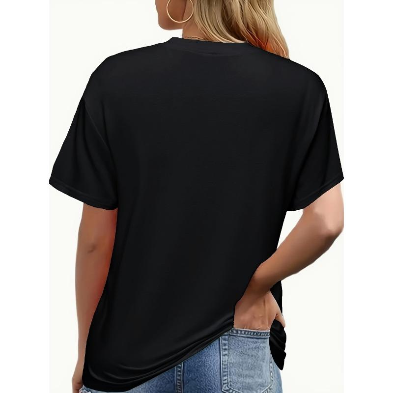 Женская футболка с принтом ноты и сердца, скрипичный ключ, круглый вырез, короткий рукав, для любителей музыки, подарок музыканту, всесезонный повседневный топ