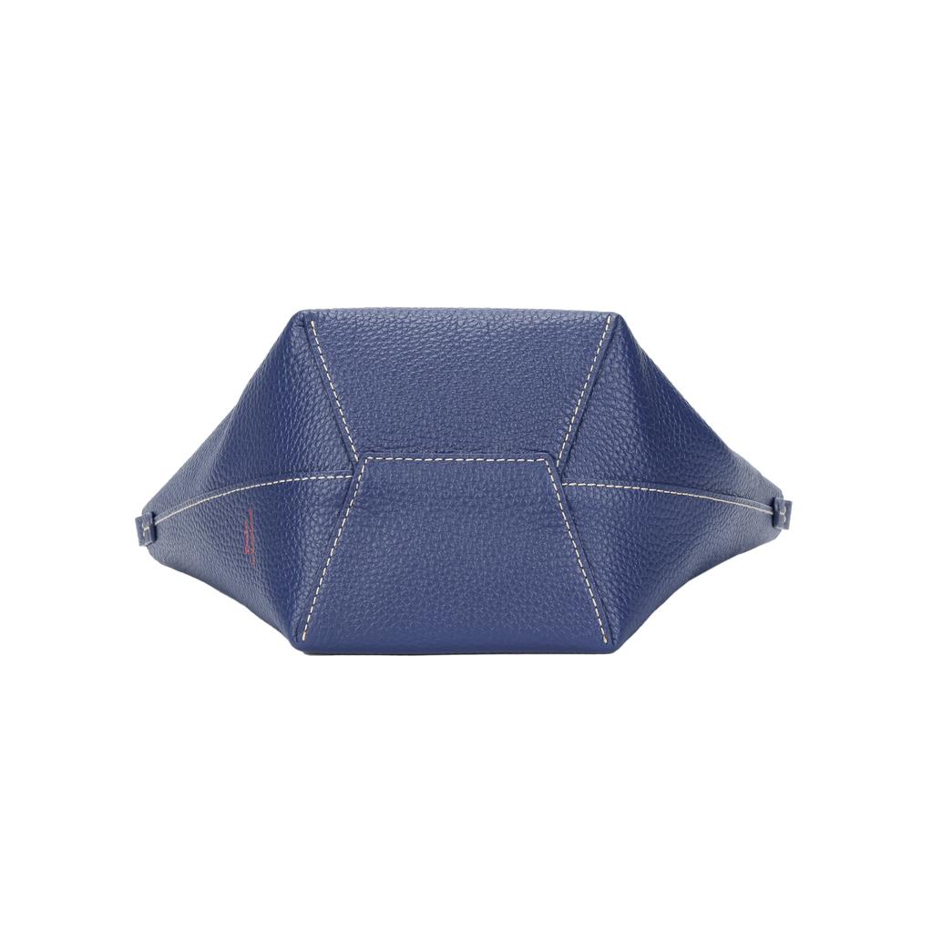 Polo Ralph Lauren Polo Play Iconic Pony Embossed Detachable Shoulder Strap Leather Crossbody Handbag Small Women handbags Navy-Blue WAPOBAG03520105