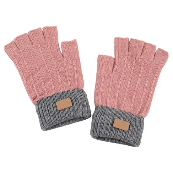Fingerless Gloves for Women Men Winter Knitted Half Finger Gloves Soft Stretchy Warm Mittens for Working Typing Writing Running
