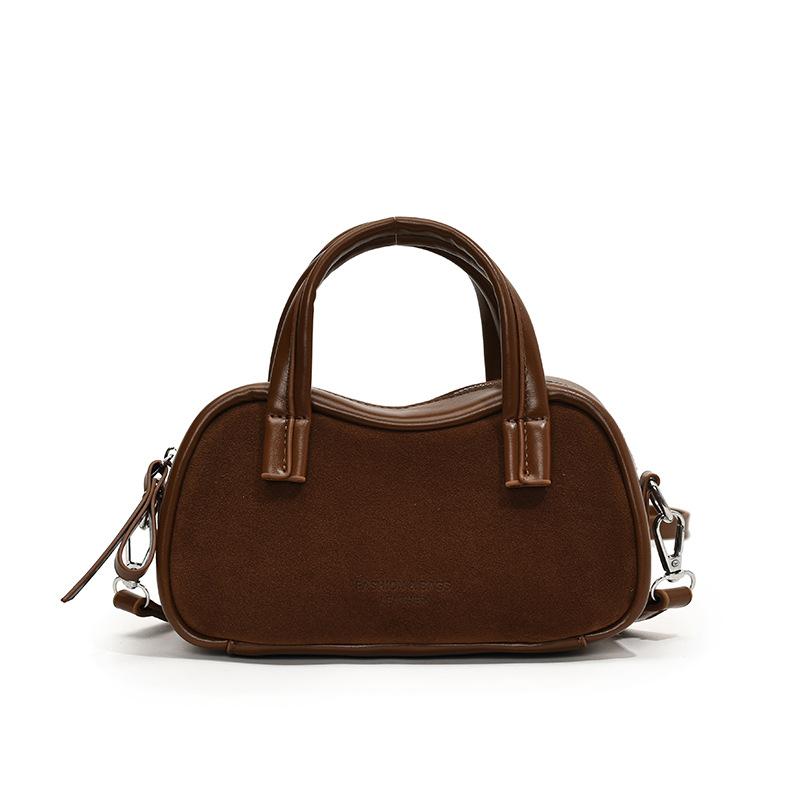 Simple Matte Bag Women'S Bag Autumn Portable Pillow Bag Premium Foreign Retro Messenger Bag