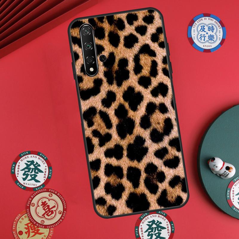Коричневый леопард Для Huawei Nova 11i 8i 12i 12s 9 10 SE Y60 Y70 Y90 Y72 Y73 Y61 Y91 P60 Pro P30 P40 Lite Чехол