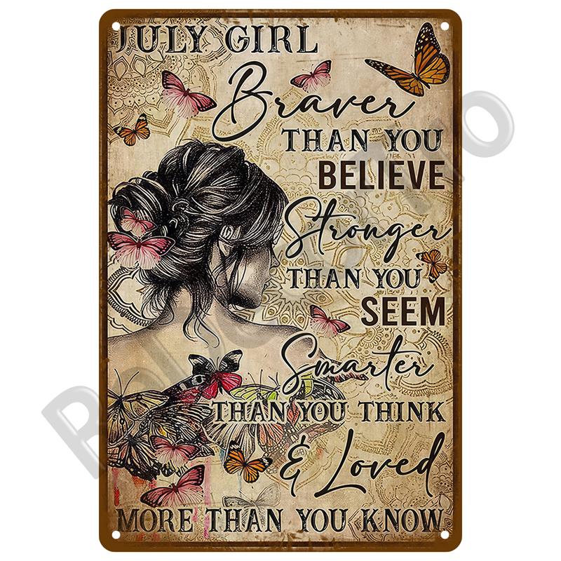 Vintage Metal Plaque Plates Decor Garden Flower Rules Metal Sign For Pub Bar Home Wall Decor Art Tin Signs Flower Poster Gift