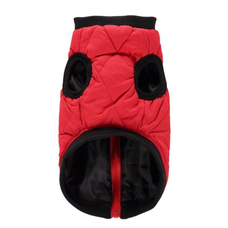Одежда для домашних животных, зимнее пальто на молнии, теплая куртка для домашних животных, костюм для собак, французский бульдог