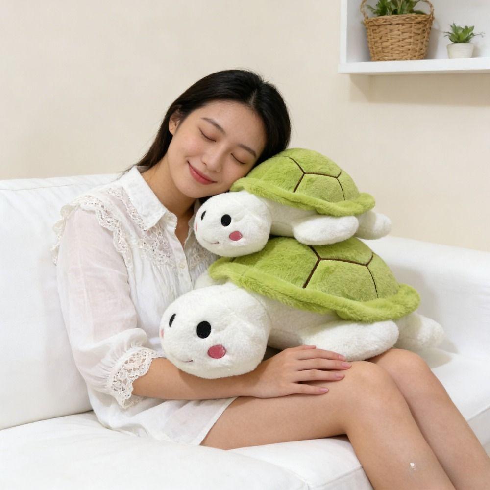 Collection Sea Turtle Stuffed Doll Fluffy Turtle Doll Throw Pillow Children Gift
