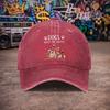 pc Unisex Cute Pet Dog Print Vintage Washed Baseball Cap  Unisexs Trendy Hat  Versatile Duckbill Cap  Fun Print  A Unique Bir