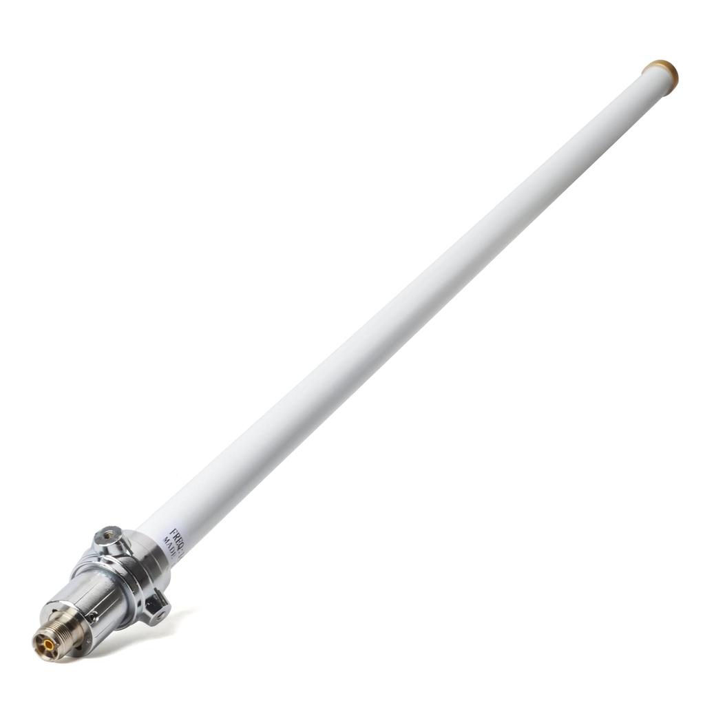 YNIBST Band High Gain Dual Band Ground Plane Made of Glass Fiber Fixed GP Antenna 144/430MHz (3-split Type) Waterproof/rustproof