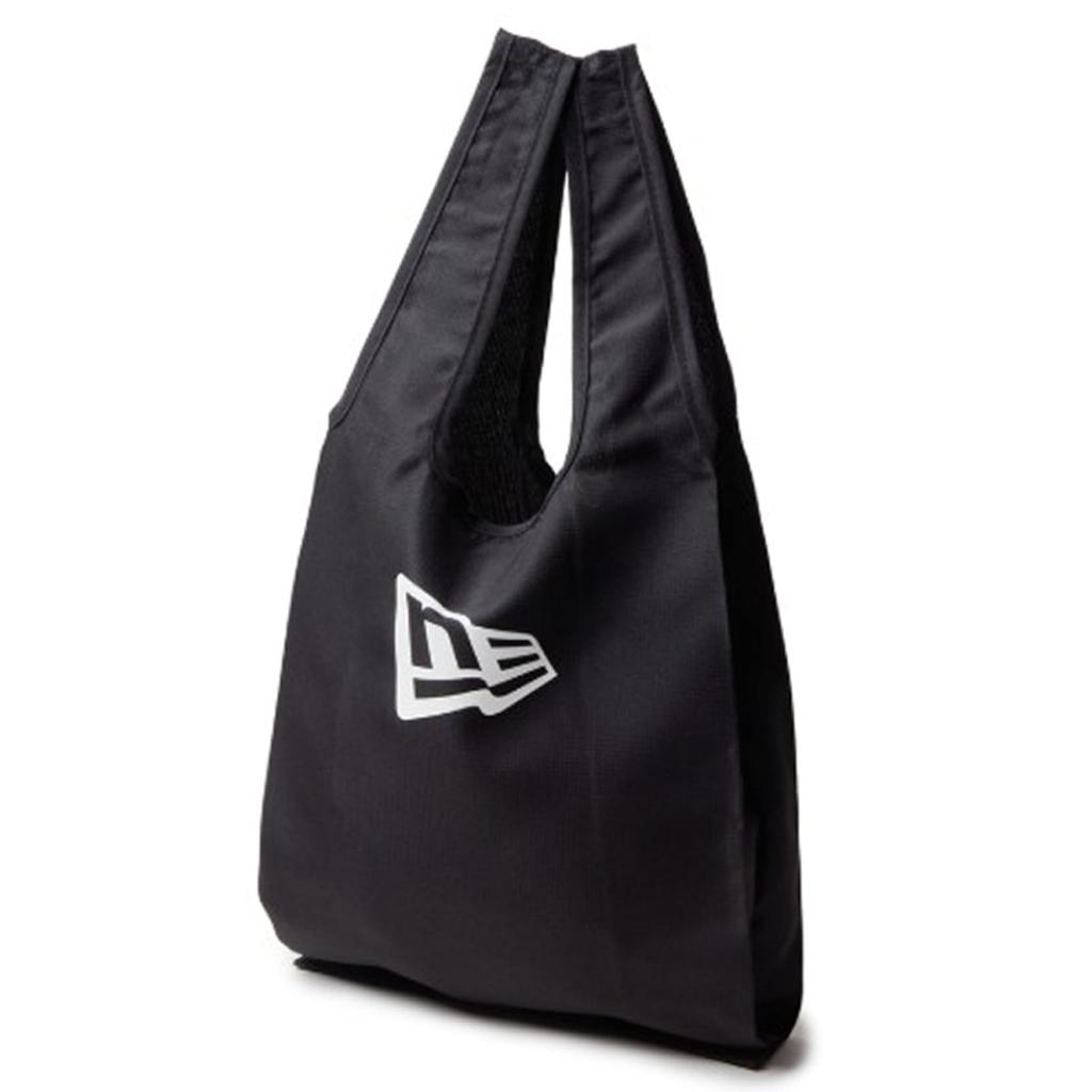 New Era Eco Bag Cap Pouch Key Holder Logo FREE CAP KEYHR ECOBAG BOXLOGO BLK 251 Black/Flag