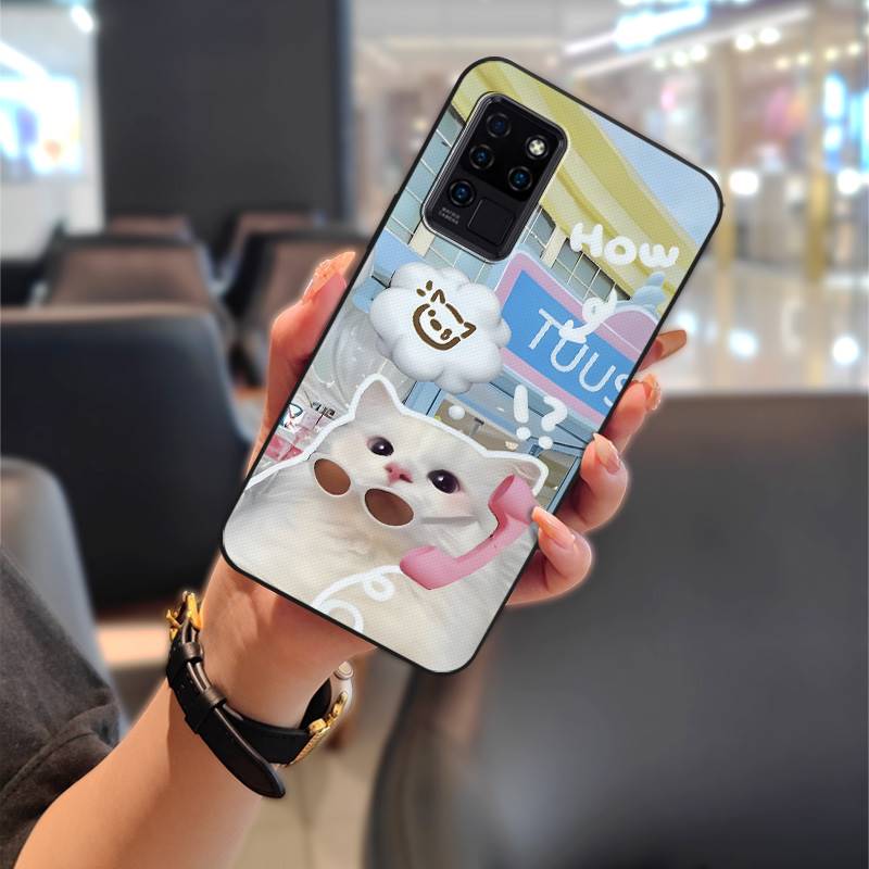 Силиконовый чехол-накладка для телефона Oukitel C21 Прочный чехол для телефона Грязеотталкивающий Граффити Полная защита Милый Пылезащитный ТПУ