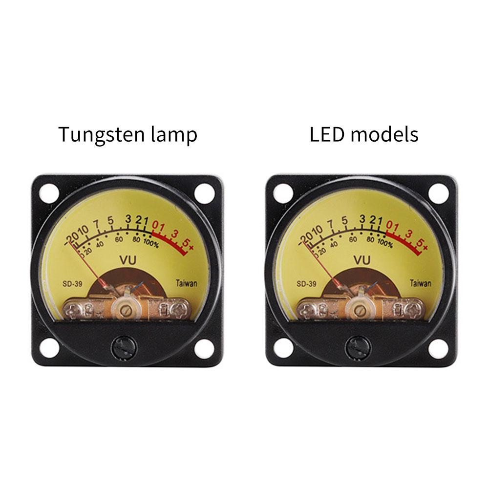 VU ДБ-метр SD-39 Усилитель мощности Аудиоуровень Музыкальный спектроанализатор Аналоговый 35 мм с подсветкой Плата драйвера для динамиков