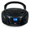 BIGBEN CD62NUSBBT - Portable CD/MP3 Player, USB with FM Radio and Bluetooth, Black, BigBen