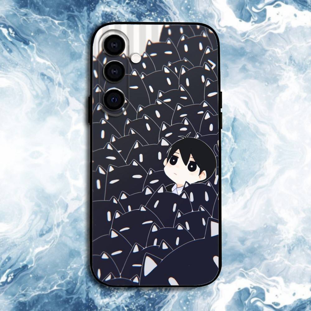 Чехол для телефона O-Omori Game для Samsung Galaxy A73, A72, A71, A70, A53, A52, A51, Другие Мягкий Черный Корпус