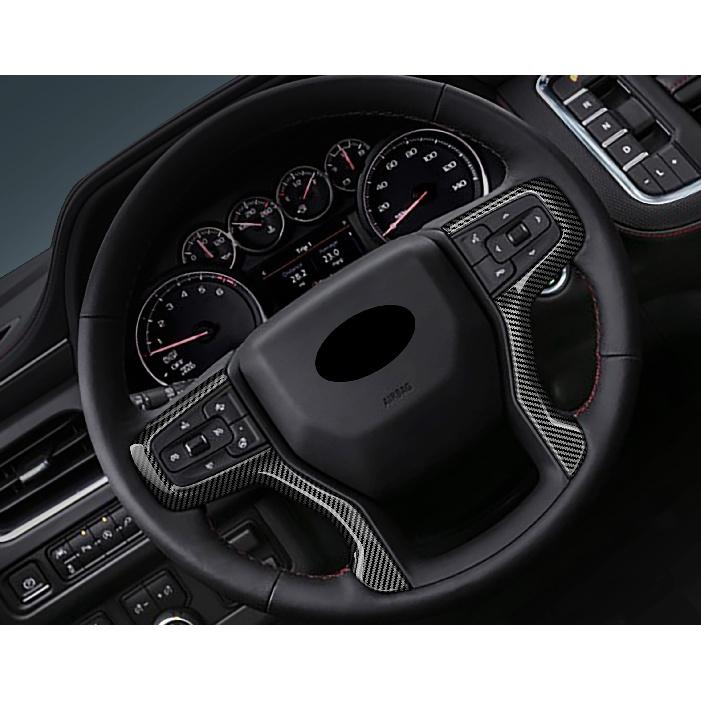 Для Chevrolet Suburban Tahoe защита руля с блестками автомобильные аксессуары накладки хромированный интерьерный стиль 2022