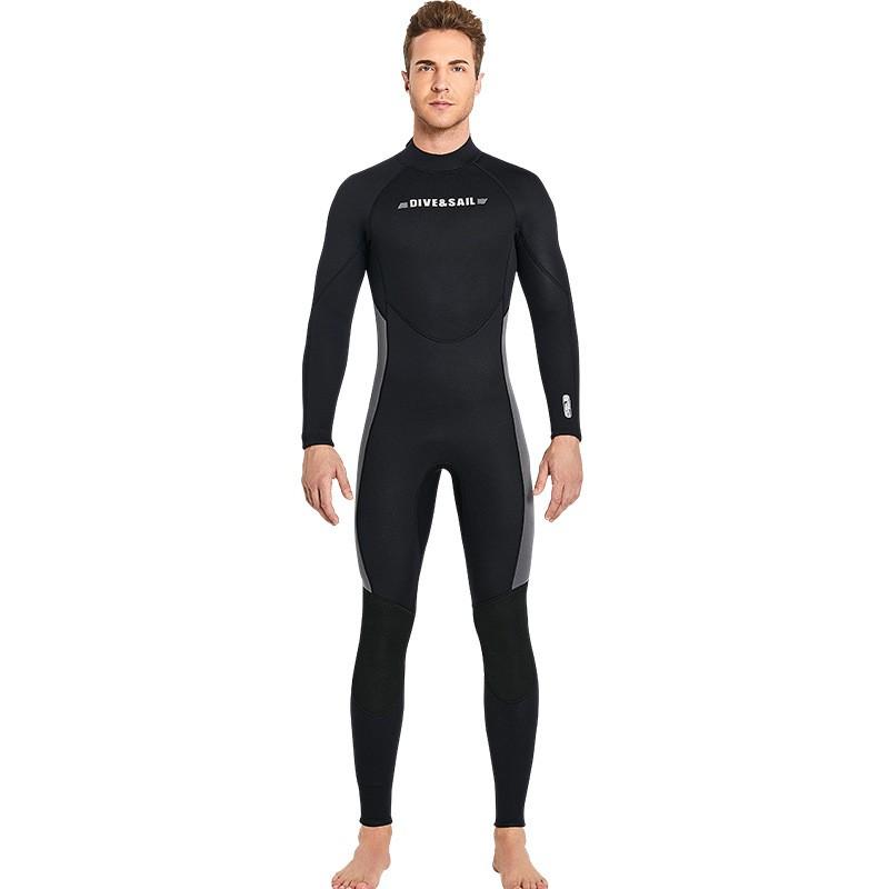 3mm Fullsuit Wetsuit Diving Surfing Snorkeling Cold Water Swimming Men Women Thermal Neoprene Dive Suit