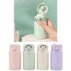 304 Stainless Steel Mini Thermos Cup Cute 220/320ml Small Capacity Vacuum Flask Pop-up Lock Mug Girls
