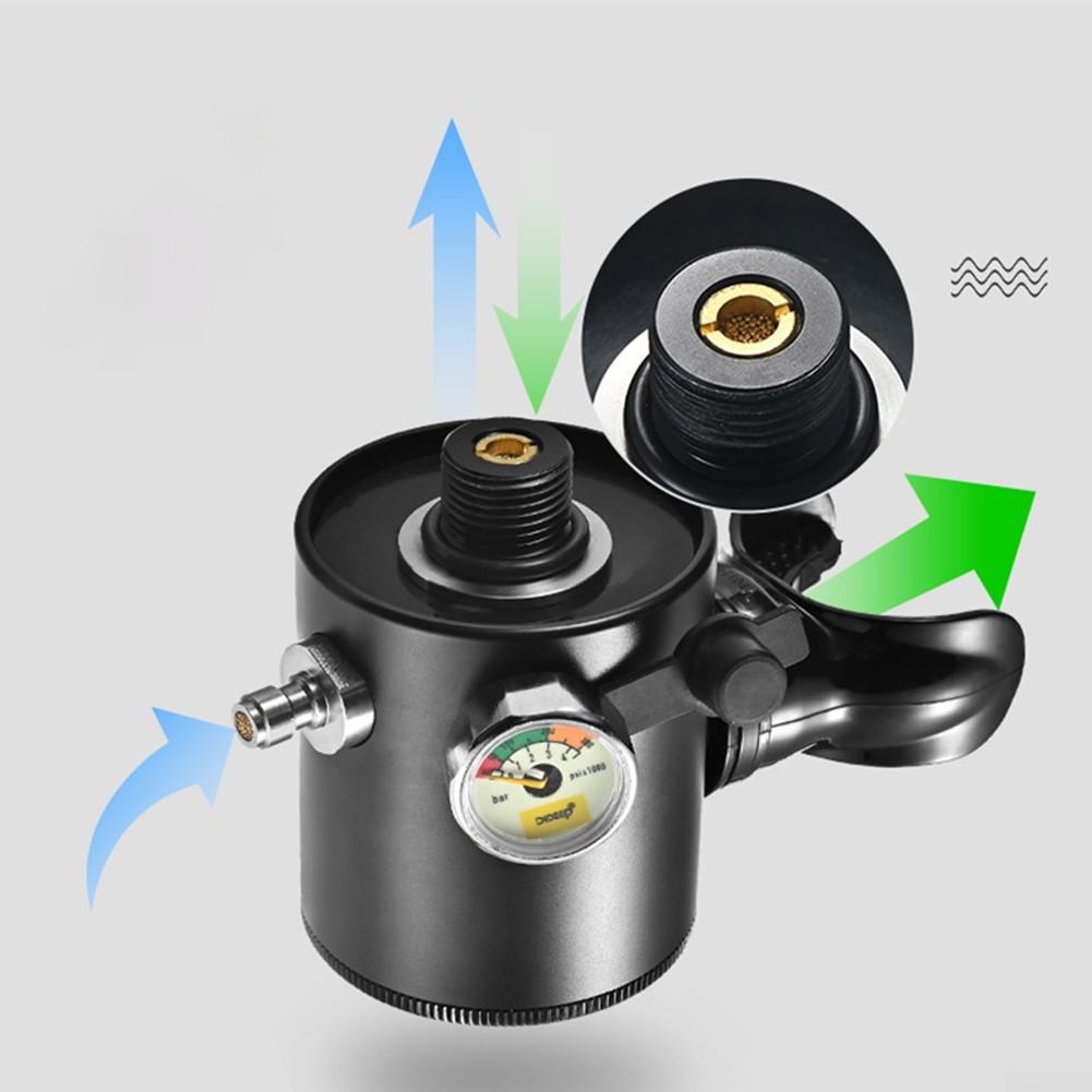 - Diving Equipment Breathing Valve Head Oxygen Cylinder Scuba Diving