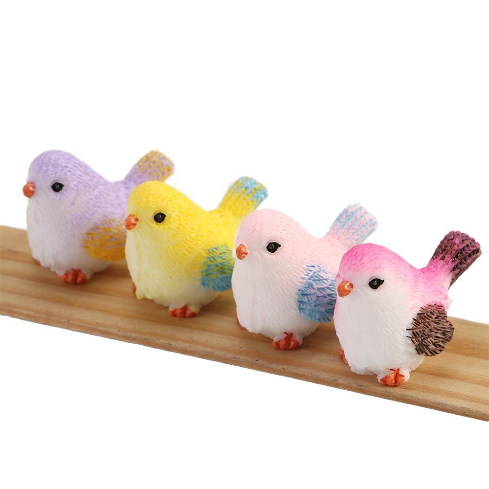 Little Birds DIY Glass Ornaments Fairy Garden Decor Micro Landscape Home Decor Miniature Figurines