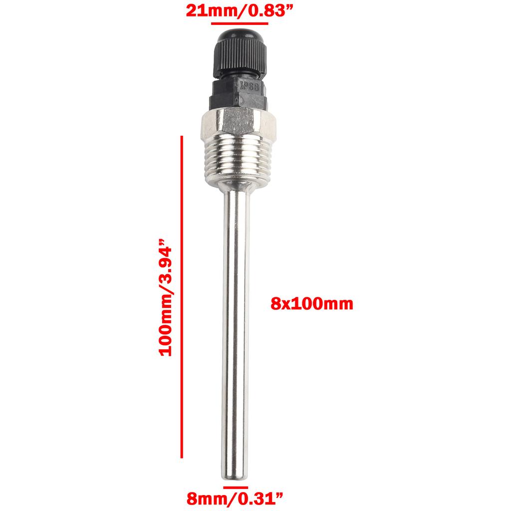 Thermowell 1PC 30mm / 50mm / 100mm / 150mm / 200mm