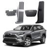Для Toyota RAV4 RAV 4 XA50 2019 - 2026 Педали Накладка на педаль газа и тормоза Нескользящая накладка на педаль Левый руль Аксессуары для интерьера