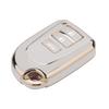 Kinotaka TPU 3-button smart key case for Toyota vehicles 200 series Hiace Regius Ace specially designed key cover fits perfectly (white (3 button
