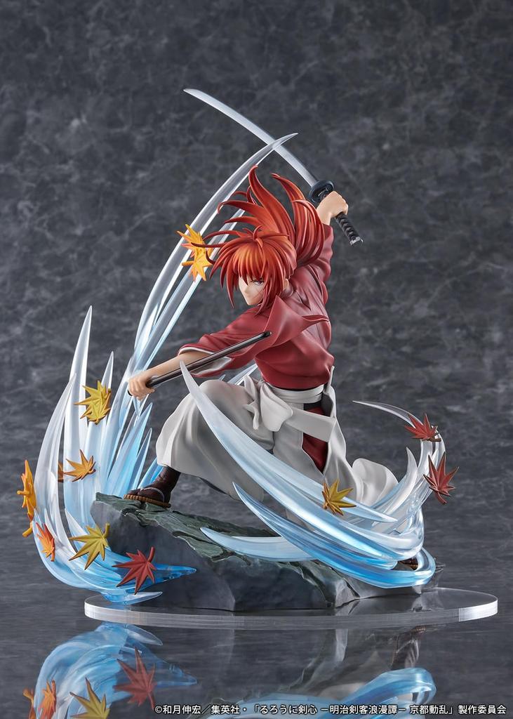 PROOF TV Anime Meiji Swordsman Romantic Story Kyoto Himura Kenshin Soryuu Sen Scale PVC Complete Figure "Rurouni Kenshin - Disturbance" ver. 1/7